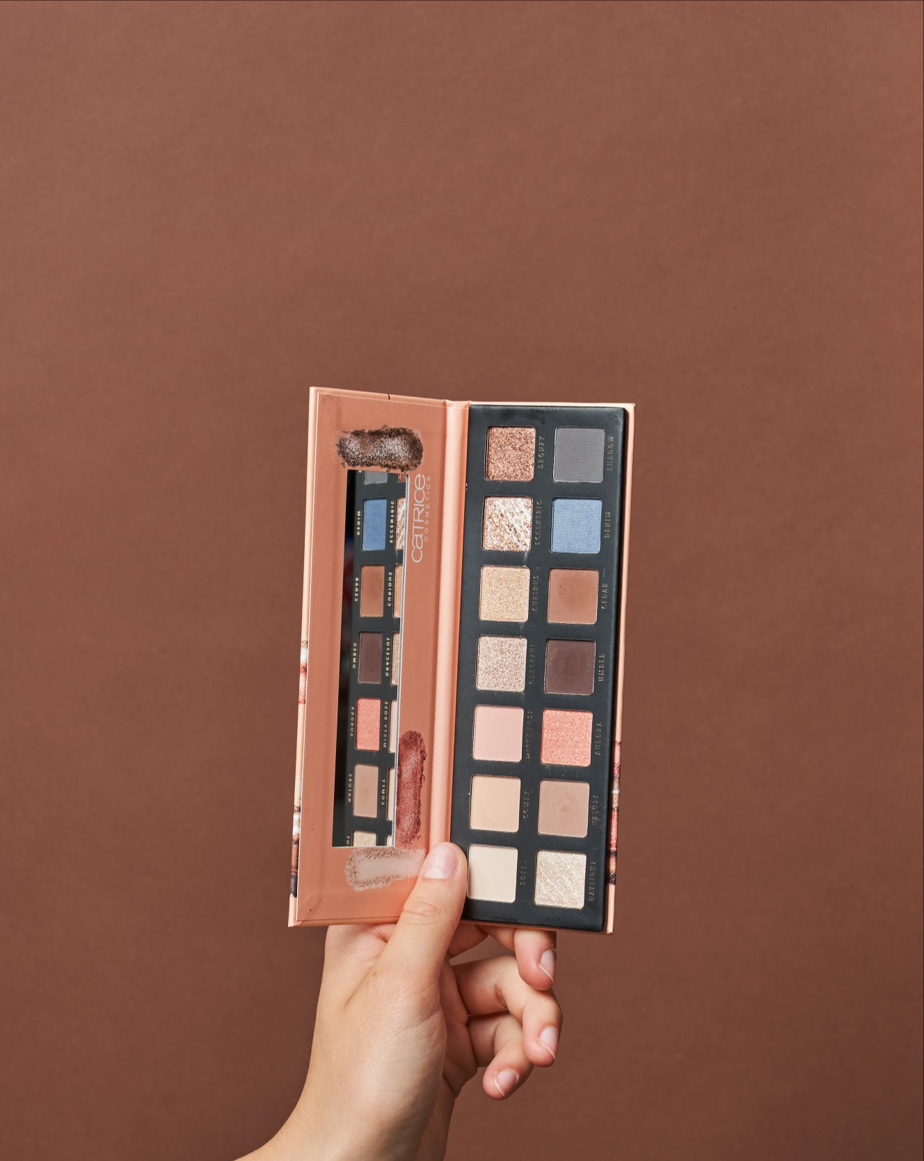 Lidschatten-Palette